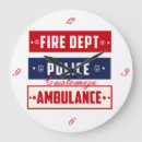 Buscar ambulancia relojes de pared Para todos