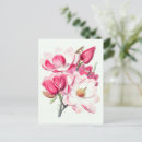 Buscar flor magnolia postales Acuarela