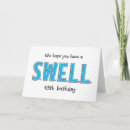Buscar 45 a divertida tarjetas de cumpleaños General y unisex