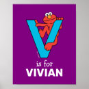 Buscar letra v posters Azul