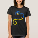 Buscar haga las paces camisetas Para ella