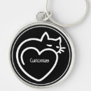 Buscar gato blanco llaveros Nombre