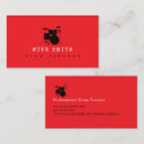 Buscar batería tarjetas de visita Música