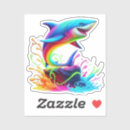 Buscar tiburón pegatinas Criatura marina