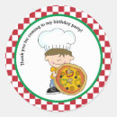 Buscar cocinero italiano pegatinas Pizza