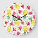 Buscar fruta relojes de pared Sandía