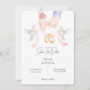 Buscar anillos entrelazados invitaciones Minimalista