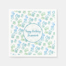 Buscar corazón azul servilletas Moderno