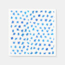 Buscar estrella azul servilletas Acuarela