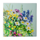 Buscar flores pintadas a mano azulejos Pintura