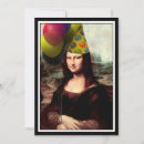 Buscar mona lisa invitaciones Para ella