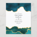 Buscar turquesa flyers Boda