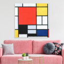 Buscar mondrian arte Abstracción geométrica