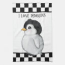 Buscar pingüinos lindos paños de cocina Para todos