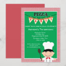 Buscar fiesta de la pizza invitaciones Para pizzas