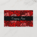 Buscar rosas rojas tarjetas de visita Maquillaje