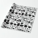Buscar utensilio papel de regalo Negro