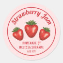 Buscar mermelada de fresa pegatinas Rosa
