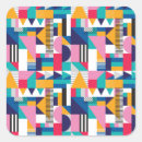 Buscar cubismo pegatinas Geométrico