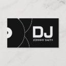 Buscar djs tarjetas de visita Musical