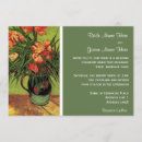 Buscar vincent van gogh invitaciones Vintage