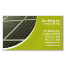 Buscar energía renovable tarjetas de visita Entorno