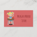 Buscar niña tarjetas de visita Chica