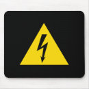 Buscar precaución alfombrillas de raton Peligro