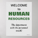 Buscar recursos humanos posters Departamento de hr