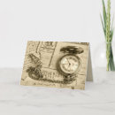 Buscar reloj antiguo tarjetas General y unisex