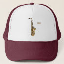 Buscar saxofón camionero gorras Instrumento