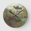 Buscar claude monet relojes de pared Flores