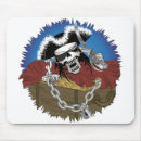 Buscar tesoro del pirata alfombrillas de raton Esqueleto