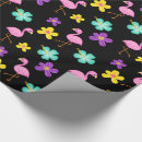 Buscar flamencos rosados papel de regalo Flores