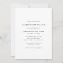 Buscar vida invitaciones Sepelio