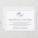 Buscar violeta boda invitaciones Para ella