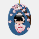 Buscar geisha adornos Kokeshi