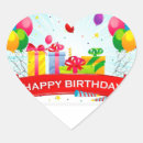 Buscar feliz corazon pegatinas Cumpleaños