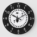 Buscar diseños del gato relojes de pared Gatito