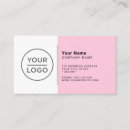 Buscar pecho tarjetas de visita Rosa