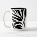 Buscar cebra tazas Negro