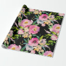 Buscar flores la lila de papel de regalo Acuarela