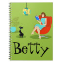 Buscar gato del dibujo animado cuadernos Para ella