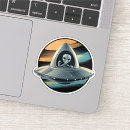 Buscar nave espacial pegatinas Extraterrestre