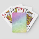 Buscar bohemio barajas de cartas Acuarela