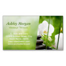 Buscar zen spa tarjetas de visita Terapeuta