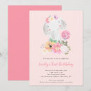 Buscar del elefante invitaciones de cumpleaños Safari