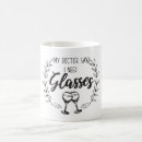 Buscar vino blanco tazas Tipografía