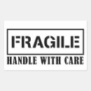 Buscar frágil pegatinas Embalaje