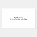 Buscar trabajar pegatinas Trabajo duro jugar duro